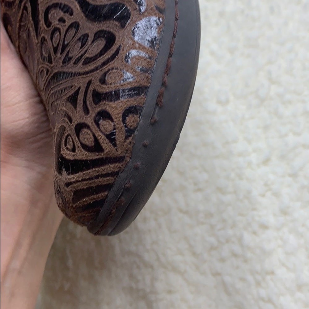 BOC Born Concept brown paisley shoes mules - Picture 9 of 15
